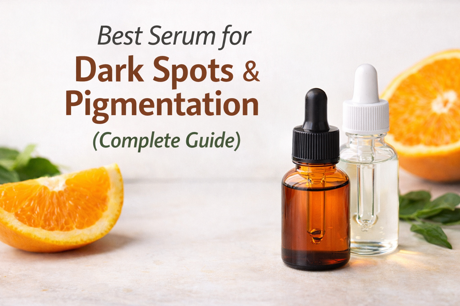 Best Serum for Dark Spots & Pigmentation in Pakistan (Complete Guide)