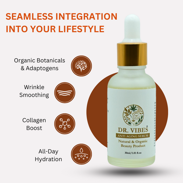 Anti-Aging Serum for Wrinkles, Fine Lines & Firmness