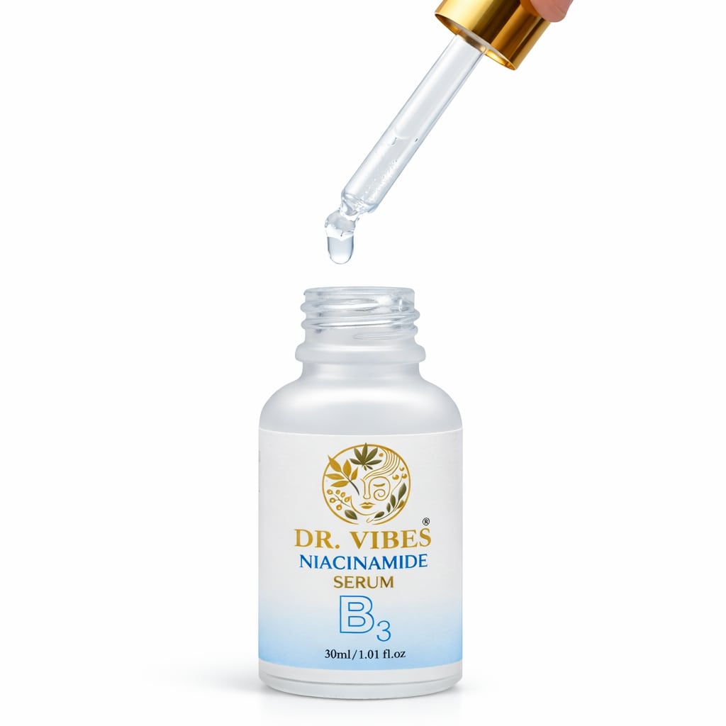 DrVibes Niacinamide Serum dropper