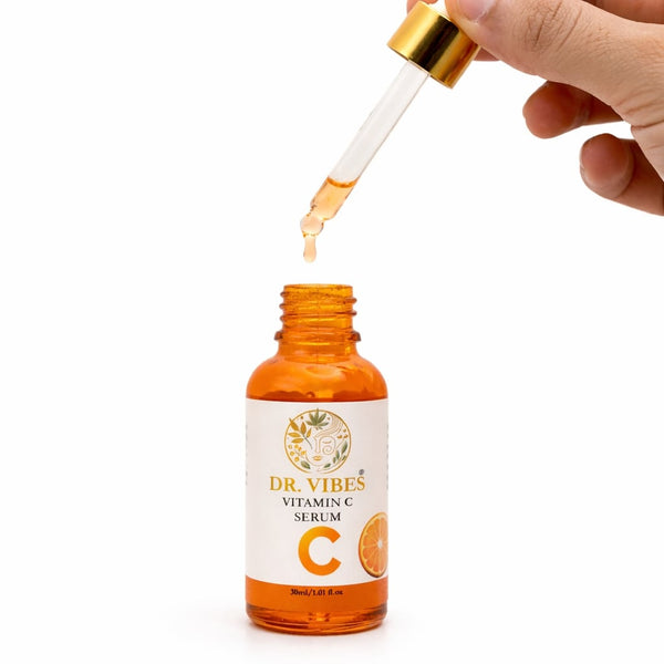 DrVibes Vitamin C Serum dropper