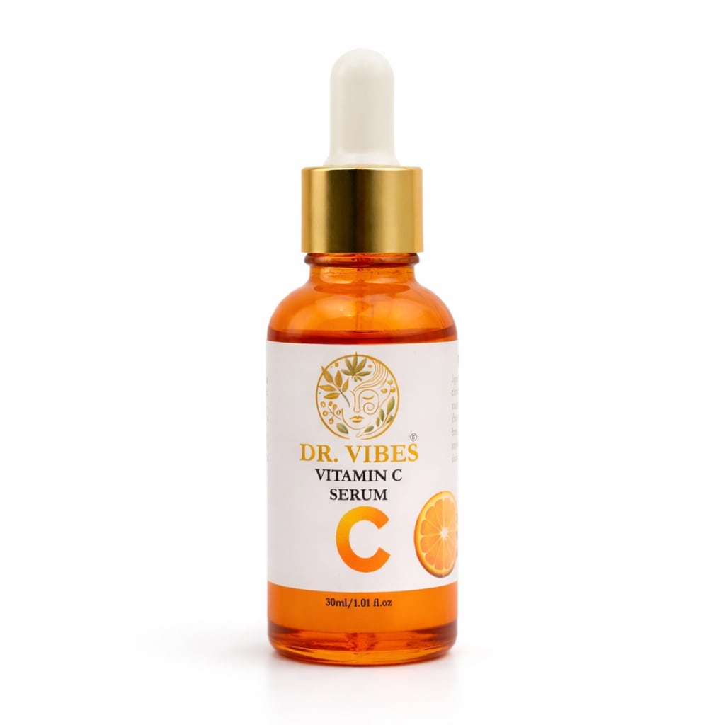 DrVibes Vitamin C Serum bottle front label 